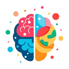 Creativity in Data Flat Vector Illustration 