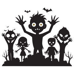 black-silhouette-of-zombie-hands-rising--monster-e.eps