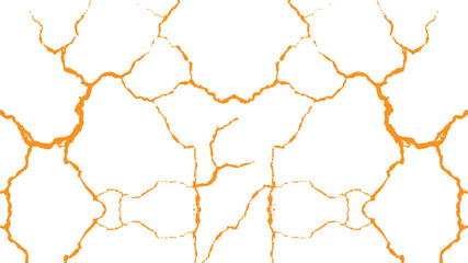 Dry Terrain Ground Crack Texture with Old Concrete Wall Pattern, Vintage Distressed Scribble Effect, Grunge Abstract Broken Surface Vector Background