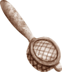 watercolor matcha powder sifter