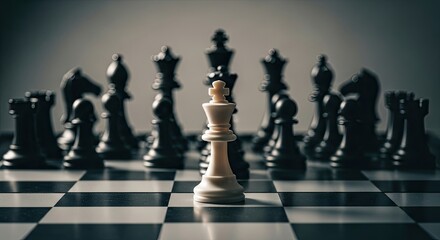 Strategic Chess Game Leadership and Planning Concepts