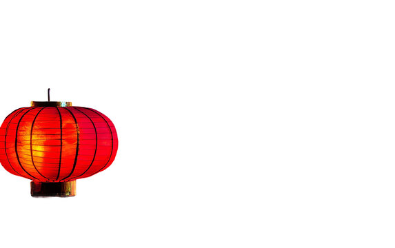 Vibrant Chinese New Year celebration at night filled with colorful lanterns fireworks and festive energy isolated on transparent background PNG