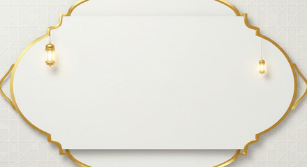 Arabic Islamic Elegant Luxury Ornament Background with copy space for text. Ramadan Kareem style editable template background