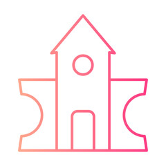 temple gradient icon