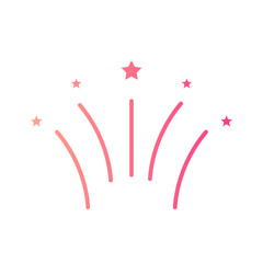 Fototapeta premium star trek gradient icon