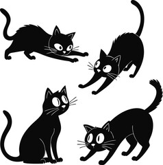 Fototapeta premium Dynamic vector silhouette of a modern car perfect for automotive design and transportation themes