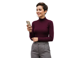 young man holding a mobile phone