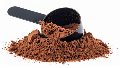 cocoa powder and cinnamon sticks