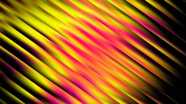 Vibrant Ribbed Glass Abstract Background Animation. Colorful abstract video with a dynamic ribbed glass effect and smooth gradient transitions, perfect for modern digital backgrounds.