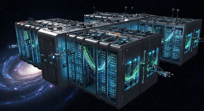 Advanced Server Farm Operating Within a Universe of Connected Digital Data