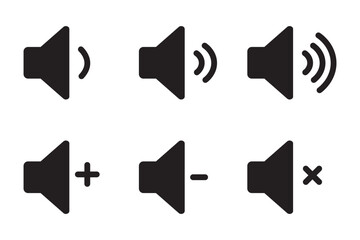 Speaker volume icon filled flat sign concept for web design. © ISHWARAN