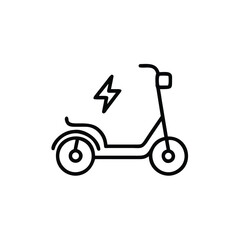 scooter vector illustration