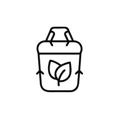 vector illustration of a can
