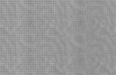 A dense, seamless geometric pattern overlay on a transparent background, creating a woven or fabric-like texture.