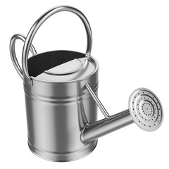 Watering can isolated on transparent background
