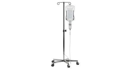 Intravenous Drip Bag Treatment Healthcare Infusion Solution Hospital IV Therapy Medical Hydration Saline Fluids Recovery