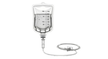 Medical IV Drip Infusion Therapy Healthcare Solution Hydration IV Bag Medical Equipment Fluid Treatment Clinic Hospital