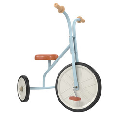 Retro Tricycle isolated on transparent background