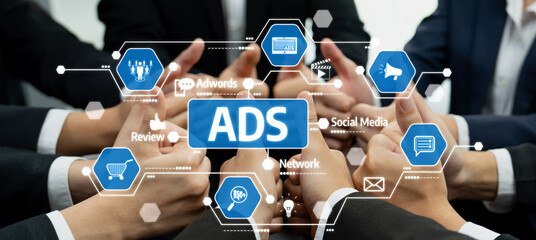 A dynamic team collaborates on marketing strategies in a professional office setting, showcasing...