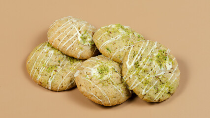 Cookies isolated close up