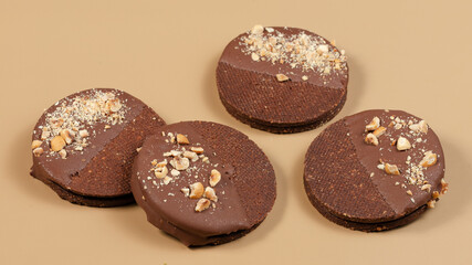 Cookies isolated close up