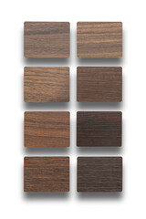 Catalog of samples of materials for the manufacture of furniture from chipboard, Walnut collection