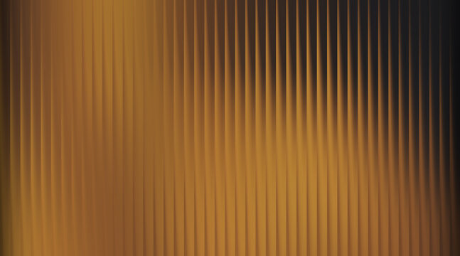 Warm Amber and Gold Vertical Ribbed Texture with Soft Light and Shadow Play abstract background
