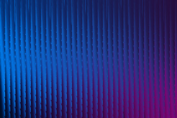 A mesmerizing display of textured vertical lines in shades of blue and purple, creating a captivating gradient effect that evokes a sense of depth and dimension