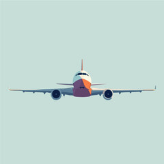 Airplane vector design icon for motion graphics