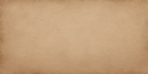 A vintage brown paper texture background with grunge, aged parchment and stained, rough surface pattern