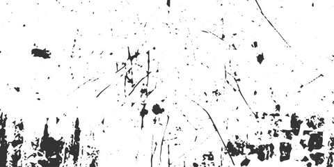Vector and clip art pattern with many cracks and scratches. Cracked barren desert earth Abstract of grunge, Vector black ink brush stroke on white abstract background.  paint brush texture