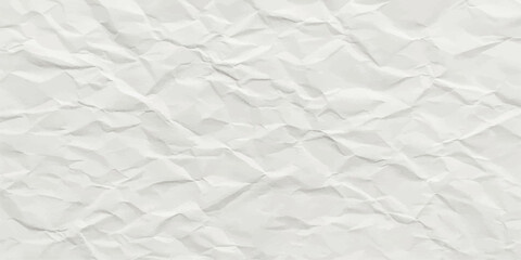 Wrinkled, white paper texture for a grunge sheet design