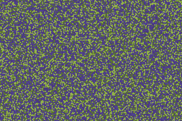 Geometric pattern background with alternating squares in purple and green colors