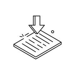 File Download vector icon