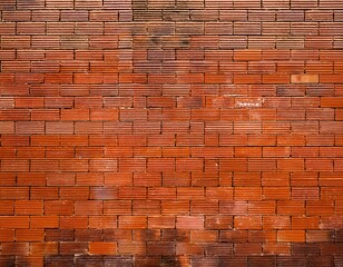 naked orange brick wall surface brick texture background for design wallpaper construction building vertical