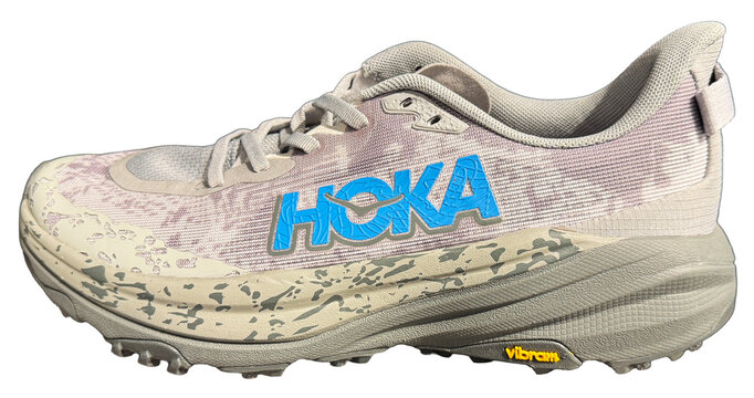 Hoke Speedgoat 6 sneaker.