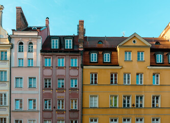 Wrocławskie kamieniczki w rynku