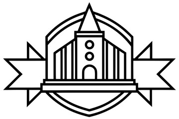 Obraz premium Simple Line Art Business Icons and Financial Elements Vector Set on White