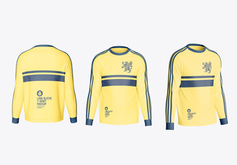 Long Sleeve T-Shirt Mockup