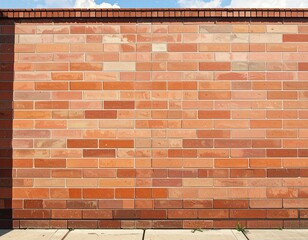 red brick wall