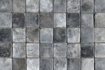 Grey stone tile floor texture background design