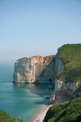 Fototapeta premium Falaises Etrat 2025