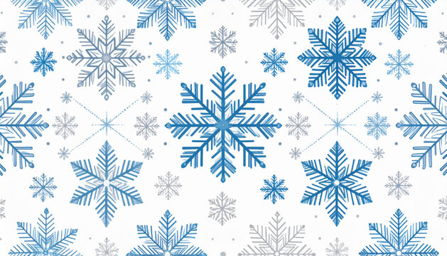 Seamless Patterns with Hand-drawn Elements