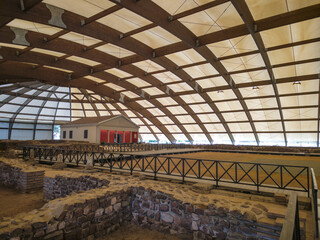 Ruins of Mediana in city of Nis, Serbia