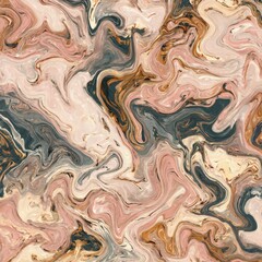 Abstract Marble Pattern: An abstract marble pattern showcasing a mesmerizing blend of swirling, organic forms and a rich palette of colors. this artful design brings a touch of luxury and elegance.