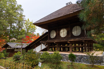 日本の風景・秋　古都奈良　紅葉の萬葉植物園