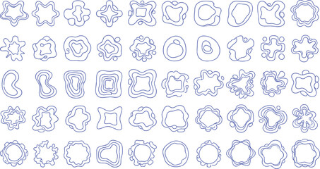 Collection of Speech Bubbles and Text Balloons in Various Styles and Shapes