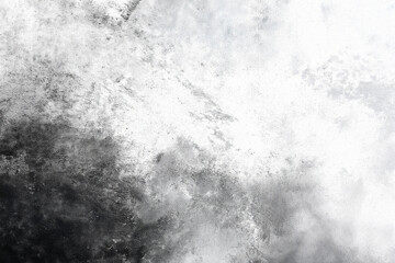 Black grey cement texture overlay isolated cutout background