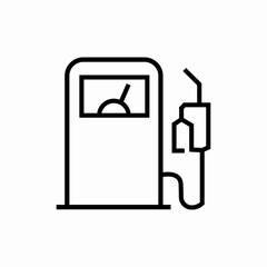 petrol station icon sign vector © Ilkin