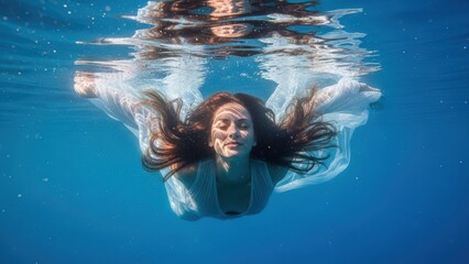  Serene Woman With Long